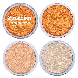 Playboy - Iluminador Glow Collection HB102447 - Kit C/3 Und