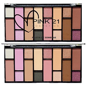 Pink 21 - Paleta de Sombra CS3706 Cor 1