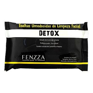 Fenzza - Toalhas Umedecidas de Limpeza Facial Detox FZ51013