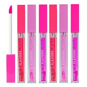Pink21 - Lip Gloss Magic Flavors CS3581 - Kit C/3 Und