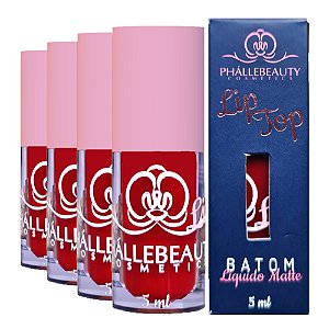 Phallebeauty - Batom Líquido Matte Venenosa PH0838 - 12 Und