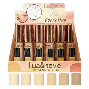 Lua e Neve - Corretivo Liquido LN02168 - Kit C/24 Und