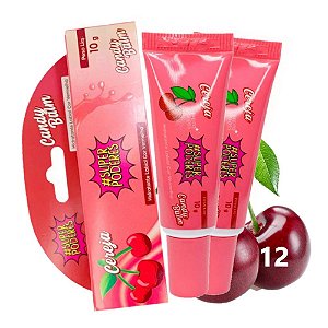 Super Poderes - Candy Balm Cereja 10g - 12 UND