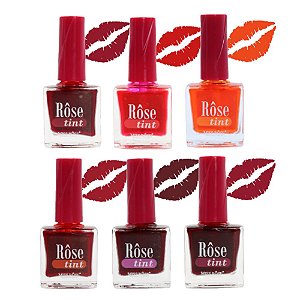 Miss Rose - Lip Tint Rose MR016 - Kit C/12 Und