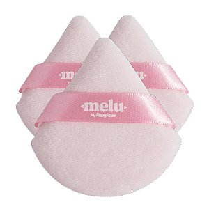 Ruby Rose - Esponja Triangular Fluffy Puff Melu  - 06 UND