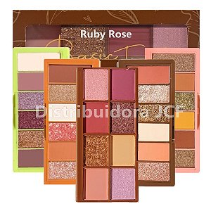 Ruby Rose - Paleta de Sombras Sortidas (Lançamentos) - 05 Unid