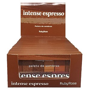 Ruby Rose - Paleta de Sombra Intense Espresso HBF532 - 12 Un