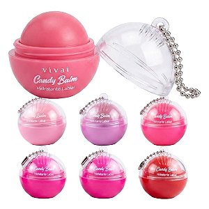 Vivai - Novo Lip Balm Hidratante Labial com Chaveiro Vivai 3038 - 6 Und (Validade: 01/2029)