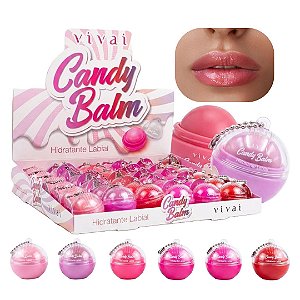 Vivai - Novo Lip Balm Hidratante Labial com Chaveiro 3038 - 36 Und (Validade: 01/2029)