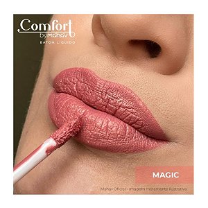 Mahav Batom Líquido Matte Comfort - Rosa Nobre