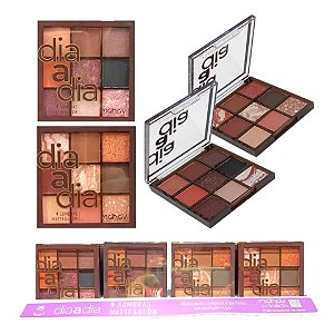 Mahav - Paleta de Sombras Dia a Dia PSD9MH - Kit C/24 Und