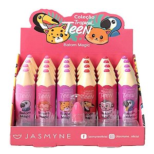 Jasmyne - Batom Lápis Magic Tropical Teen JSJ03037 - 24 UND