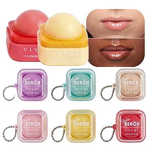 Vivai - Lip Balm Beach com Chaveiro 3133 - Kit C/6 Und (Validade: 01/2029)