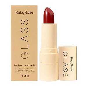 Ruby Rose - Batom Bala Velvety Glass HB548 - Cor 04