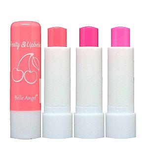 Belle Angel - Lip Balm Fruity B132 - Kit C/3 Und