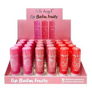 Belle Angel - Lip Balm Fruity B132 - Kit C/24 Und