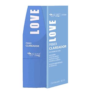 Max Love - Primer Clareador Com Acido Hialuronico