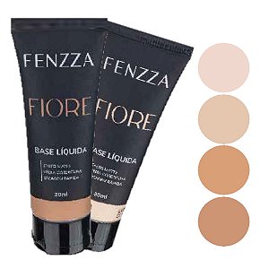 Fenzza - Base Efeito Matte Fiore BE74 - Kit C/4 Und