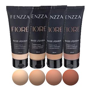 Fenzza - Base Matte Fiore BE84 - Kit C/12 UND