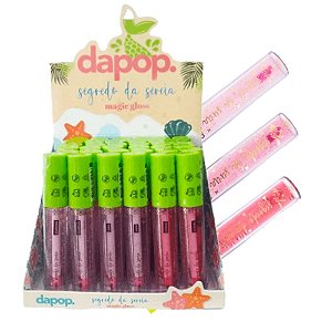 Dapop - Lip Gloss Segredo da Sereia DP2248 - Box C/36 Und