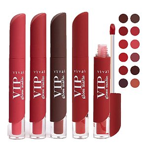 Vivai - Lip Gloss Matte Vip 3119 - Kit C/12 Und