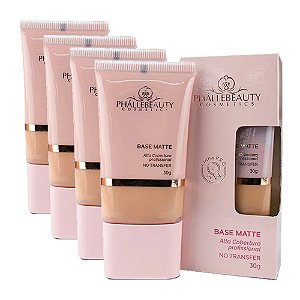 Phallebeauty - Base Matte Alta Cobertura Cor 5 - 06 UND