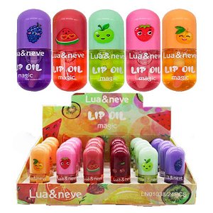 Lua e Neve - Lip Oil Magic Frutas LN01038 - Box C/24 UND