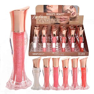 Sarahs Beauty - Lip Gloss Fishtail S6338 - Box C/24 UND