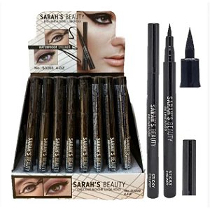 Sarahs Beauty - Caneta Delineadora Preta a Prova Dàgua S3203 - 48 UND