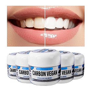 Phallebeauty - Po Branqueador Dental Carbon Vegan - 12 UND
