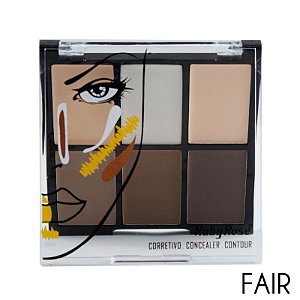 Ruby Rose - Paleta de Corretivo Facial    Fair HB 8088