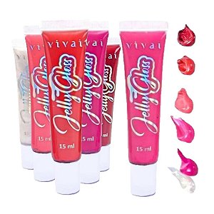 Vivai - Lip Gloss Jelly 3233 - Kit C/12 UND