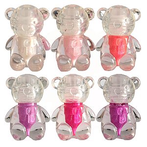 Vivai - Lip Gloss Teddy Chaveiro 3203 - Kit C/06 UND