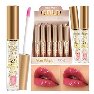 Febella - Lip Gloss Magico Gold BM40117 - Box C/36 UND