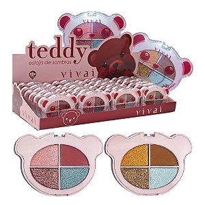 Vivai - Estojo de Sombras Teddy 4106 - Box C/24 UND