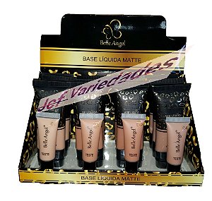 Belle Angel - Base Líquida Facial Matte  B014 - Display com 12 unidades