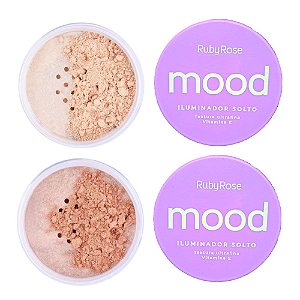 Ruby Rose - Iluminador Solto Mood HB860M - Kit C/12 Und