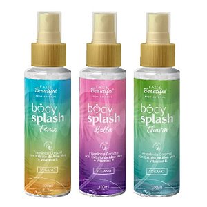 Face Beautiful - Body Splash Vegano (A) FB430 - Kit c/ 12