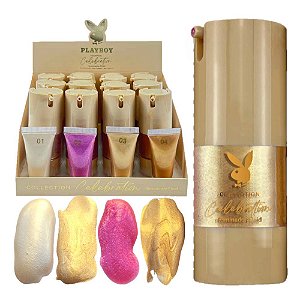 Playboy - Iluminador Fluid Celebration HB102903 - 12 Und