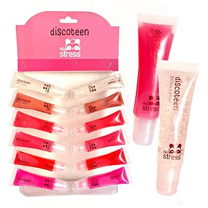 Discoteen - Brilho Labial No Stress Bisnaga HB103932 - 12 Un