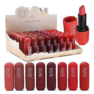 Vivai - Batom Matte Glam Soft 3223 - 48 Und