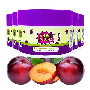 Super Poderes - Esfoliante Corporal Ameixa - 6 Und