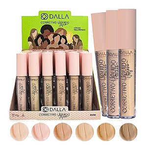 Dalla - Corretivo Liquido Vegano Claras e Medias - 36 Und