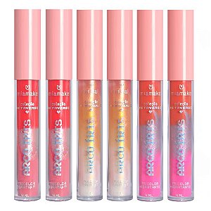 Mia Make - Lip Gloss Arco Iris 3 modelos MM079 - 6 Und
