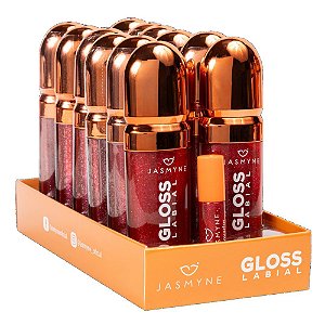 Jasmyne - Gloss Labial Cor 8 JS011308 - 12 Und