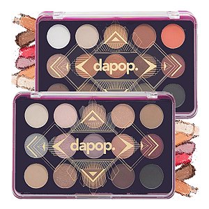 Dapop - Paleta de Sombras Divino Poder MK1345 - 6 Und