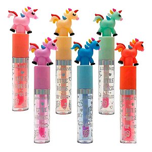 Lua e Neve - Lip Gloss Unicornio Fofo LN07002 -6 Und