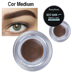 Ruby Rose - Pomada para Sobrancelhas Dark HB8400 - UNIT