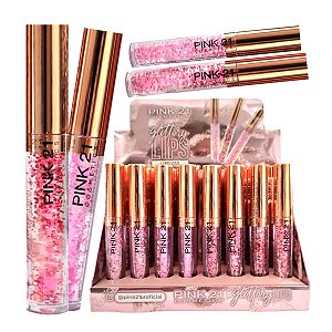 Pink 21 - Lip Gloss Glittery CS4213 - 24 Und