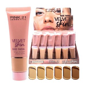 Pink 21 - Base Matte Medios Velvet 4 a 9 CS4364 - 24 Und